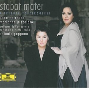 PERGOLESI: Stabat Mater. Nel chiuso centro. Sinfonia de La conversione e morte di San Guglielmo. Questo è il piano. 