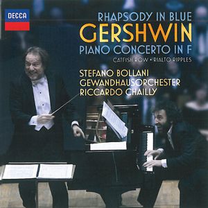 GERSHWIN: Rhapsody in Blue. Catfish Row. Concierto en Fa. Rialto Ripples. 