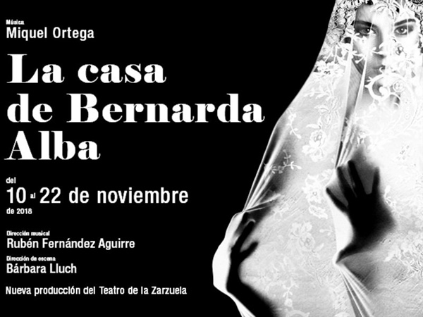 “La casa de Bernarda Alba” en el Teatro de la Zarzuela