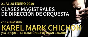Karel Mark Chichon impartirá unas clases magistrales de dirección de orquesta con la OFGC