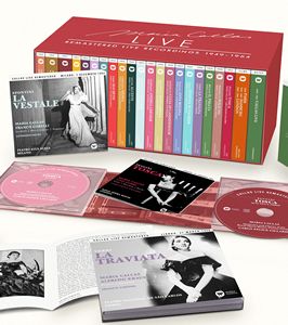 MARIA CALLAS LIVE. REMASTERED LIVE RECORDINGS 1949-1964. 