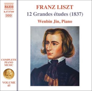 LISZT: Música completa para piano (Vol. 45: 12 Grandes estudios, S. 137). 