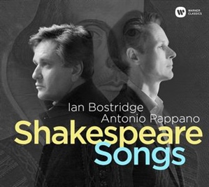 BOSTRIDGE. SHAKESPEARE SONGS. Canciones de FINZI, BRITTEN, TIPPETT, STRAVINSKY, KORNGOLD, etc. 