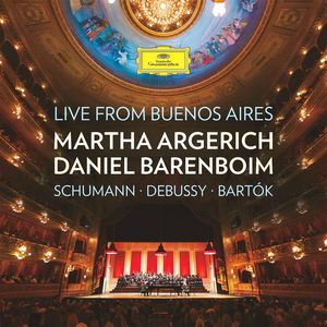 LIVE FROM BUENOS AIRES. Obras de BARTÓK, DEBUSSY y SCHUMANN. 