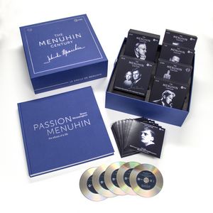 THE MENUHIN CENTURY. Caja Deluxe (80 CD + 11 DVD + libro). 