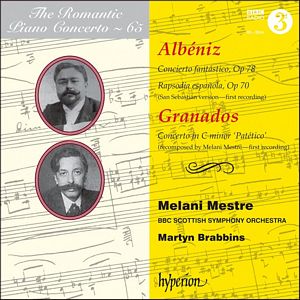 GRANADOS: Concierto en do menor “Patético”. ALBÉNIZ: Concierto n. 1 en la menor Op. 78. Rapsodia Española Op. 70. 