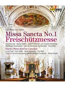 HAYDN: Misa n. 3 de Santa Cecilia (“Cellensis”). WEBER: Misa Sancta n. 1 “Freischütz”