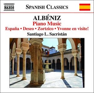 ALBÉNIZ: Vals Champagne. Tango español. Deseo. España Op. 165. Recuerdos. Tercer Minueto. Pavana fácil. Zortzico. Mazurca de salón. Minuetto. ..