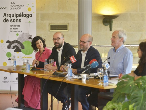 Presentación de la nueva Temporada 2018-2019 de la Real Filharmonía de Galicia